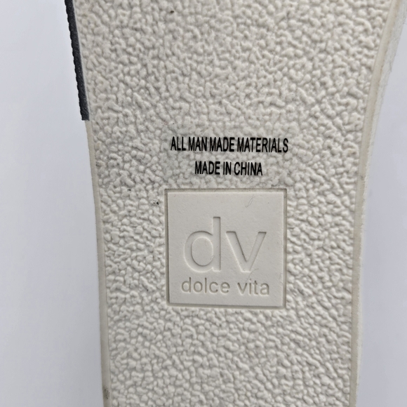 NWOT DV Dolce Vita Harryson Lace-Up Sneakers, Black/White/Tan, Women's Size 8.5 - Picture 13 of 13